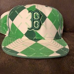Boston Red Sox’s argyle hat